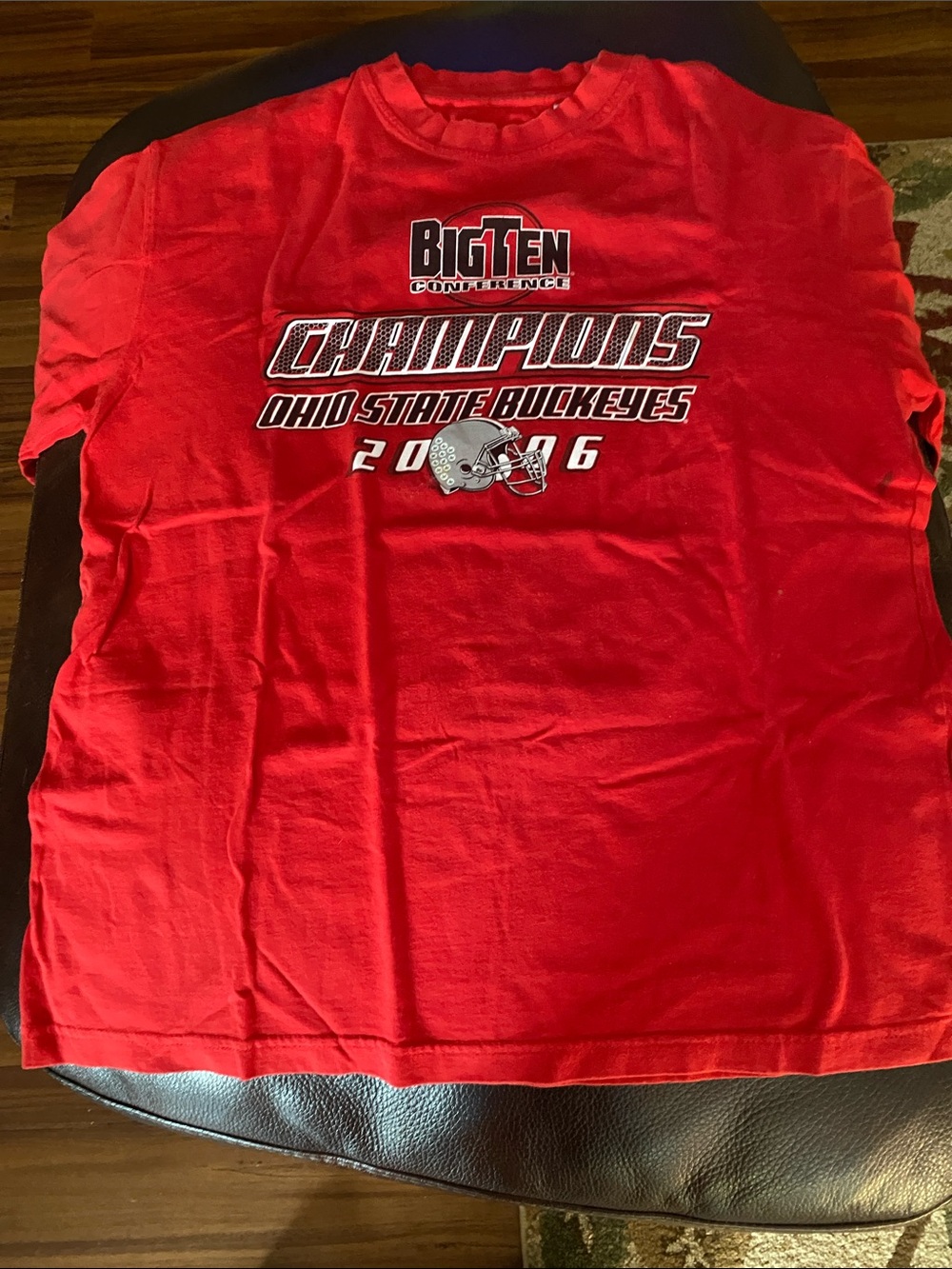 VINTAGE 2006 BIG TEN OHIO STATE CHAMPIONS T-SHIRT SIZE L